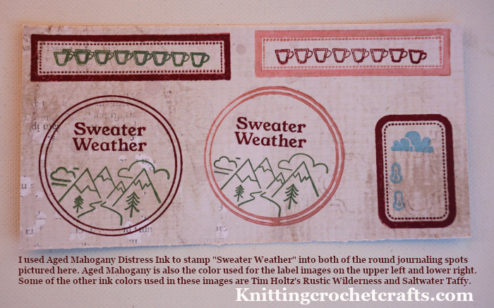 Tim Holtz Aged Mahogany