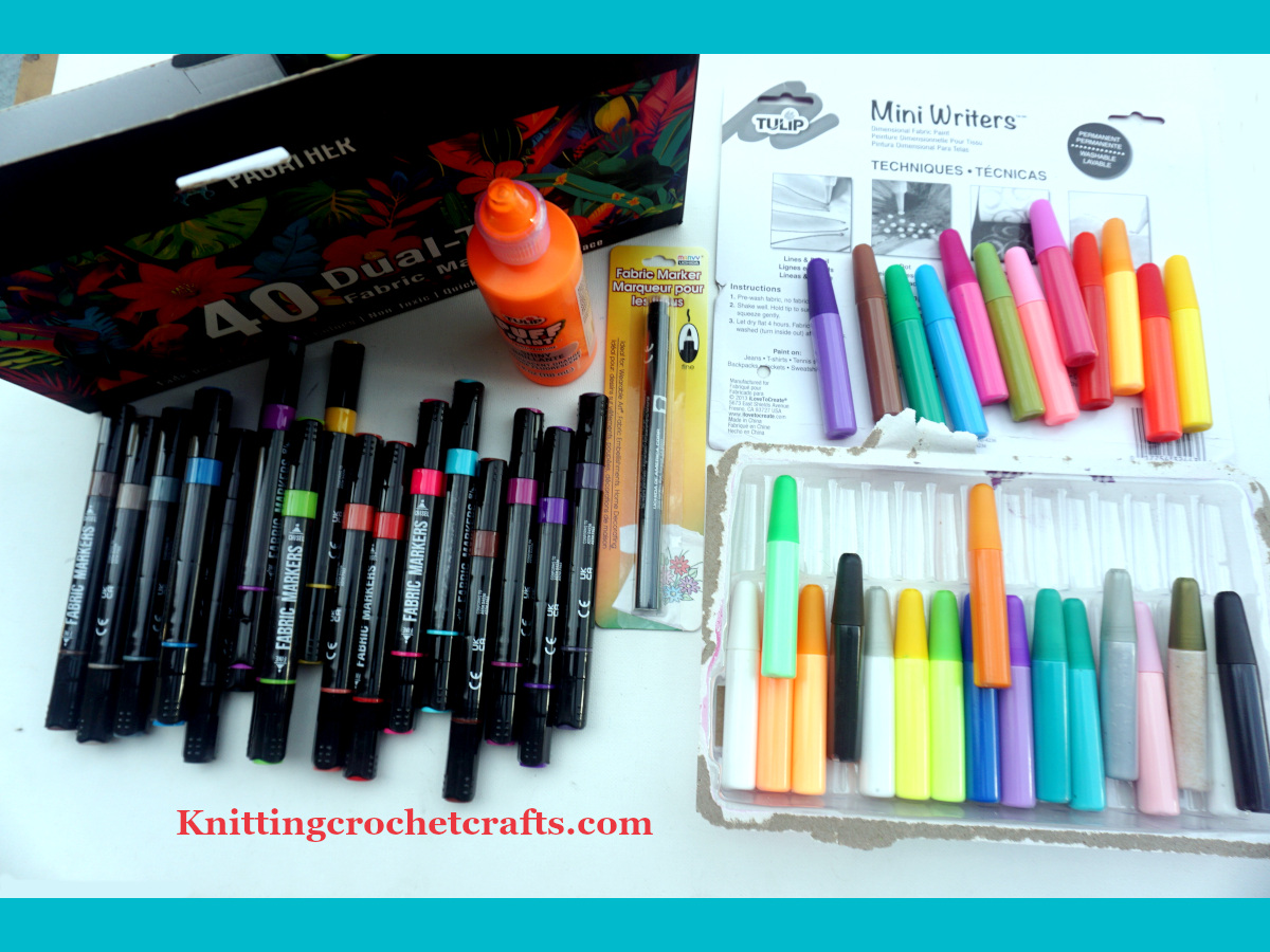 Fabric Paints and Markers