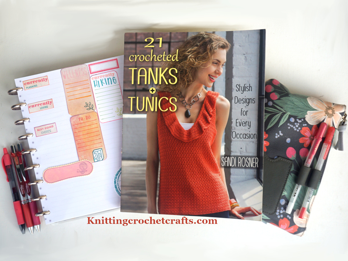 21 Crocheted Tanks + Tunics: Stylish, Classic Crochet Tank Top Patterns by Sandi Rosner