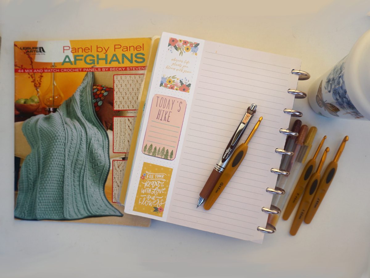 Panel by Panel Afghans Crochet Book