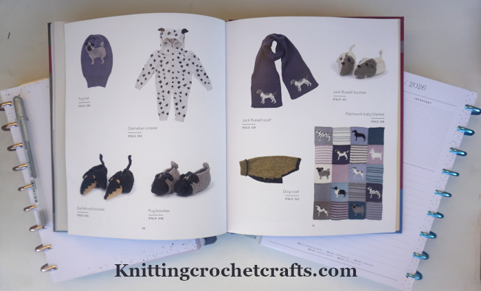 Some of the Baby Projects and Other Projects Fromm Dogs on Sweaters