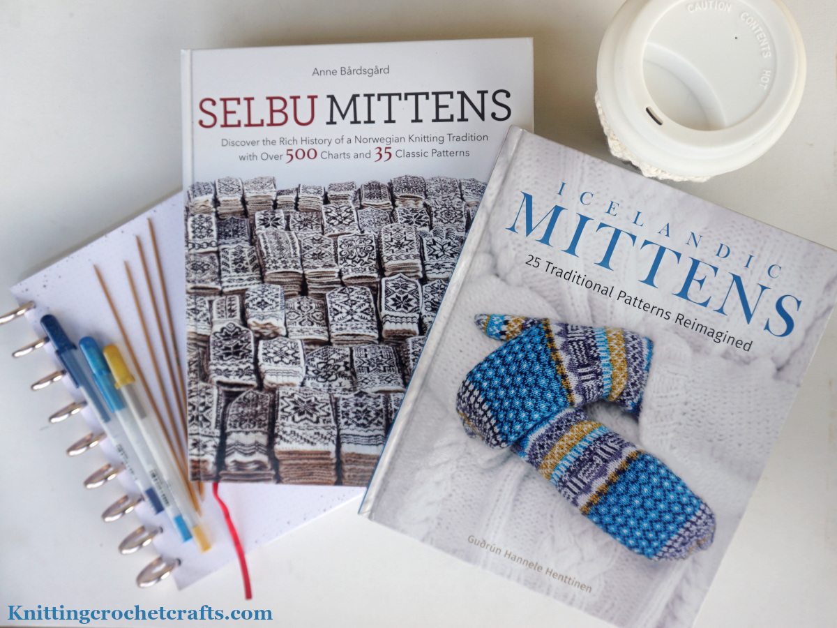 A couple of my top picks for the best mitten knitting pattern books in 2026