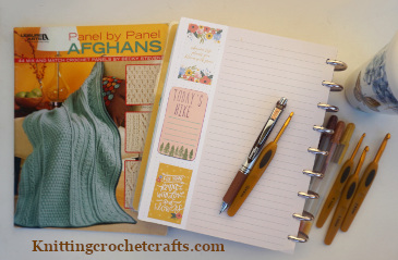 Panel by Panel Afghans Crochet Book