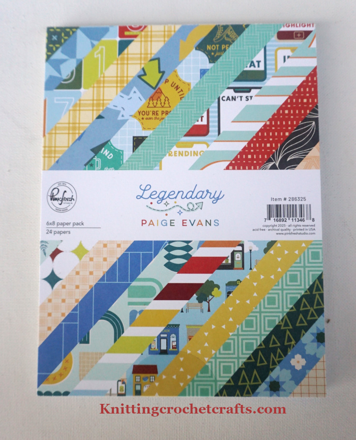 Legendary 6x8-Inch Paper Collection by Paige Evans for Pinkfresh Studio