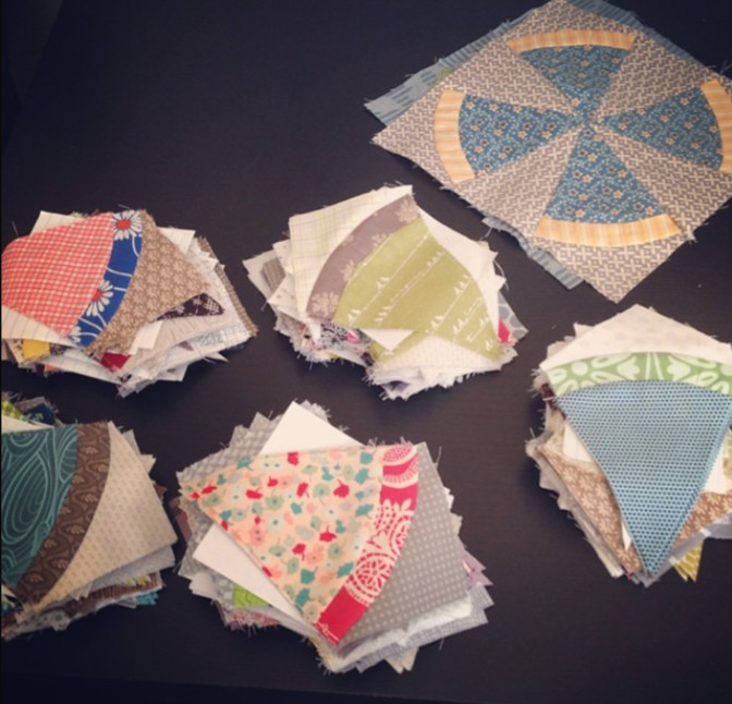 Steampunk Quilt Blocks Designed by Jen Kingwell Posted Under a Creative Commons License https://creativecommons.org/licenses/by/2.0/deed.en