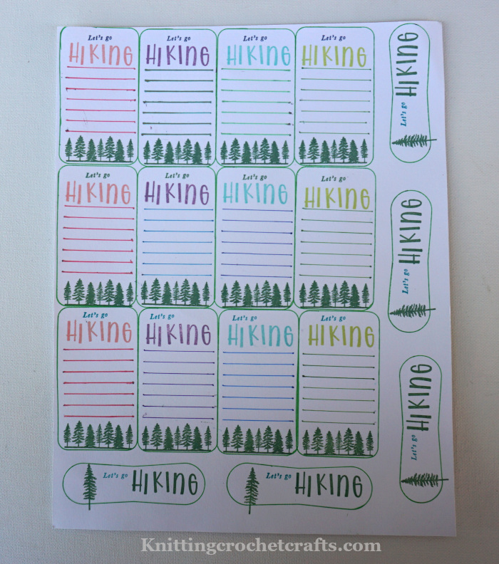 Journaling Blocks I Made Using Stencils