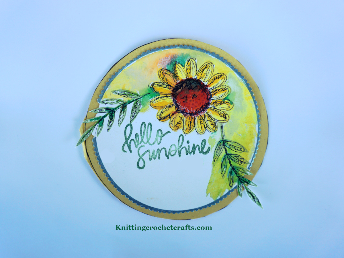 Sunflower Greeting Card: Hello Sunshine!