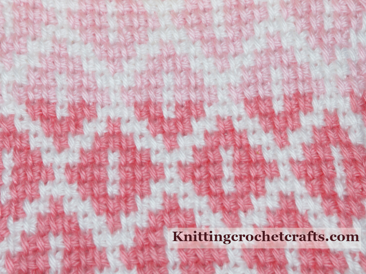 Tunisian Crochet Baby Blankets