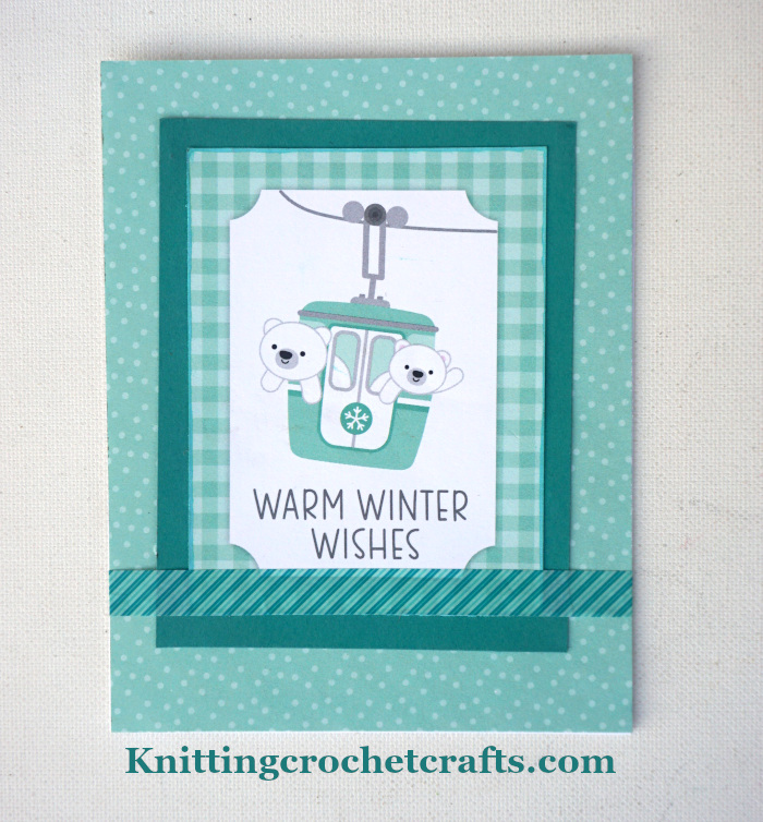 Winter Craft Ideas: Warm Winter Wishes Card
